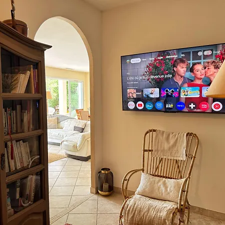 Casa Bianca Piscine Privée Et Vue Familiale Villa Sagone (Corsica)