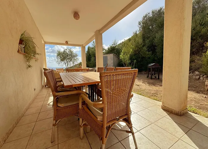 Vila Casa Bianca Piscine Privee Et Vue Familiale Sagone (Corsica)