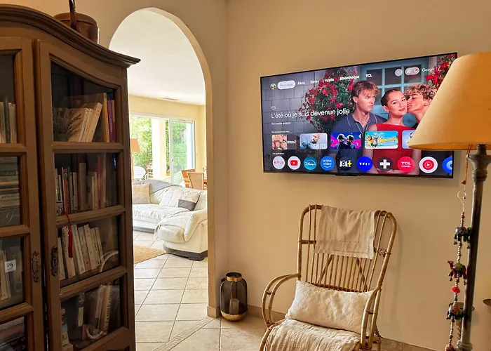 Casa Bianca Piscine Privee Et Vue Familiale Vila Sagone (Corsica)