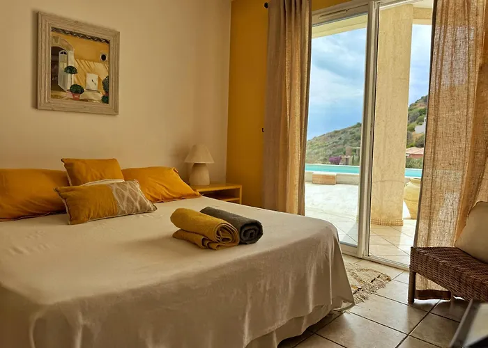 Vila Casa Bianca Piscine Privee Et Vue Familiale Sagone (Corsica)